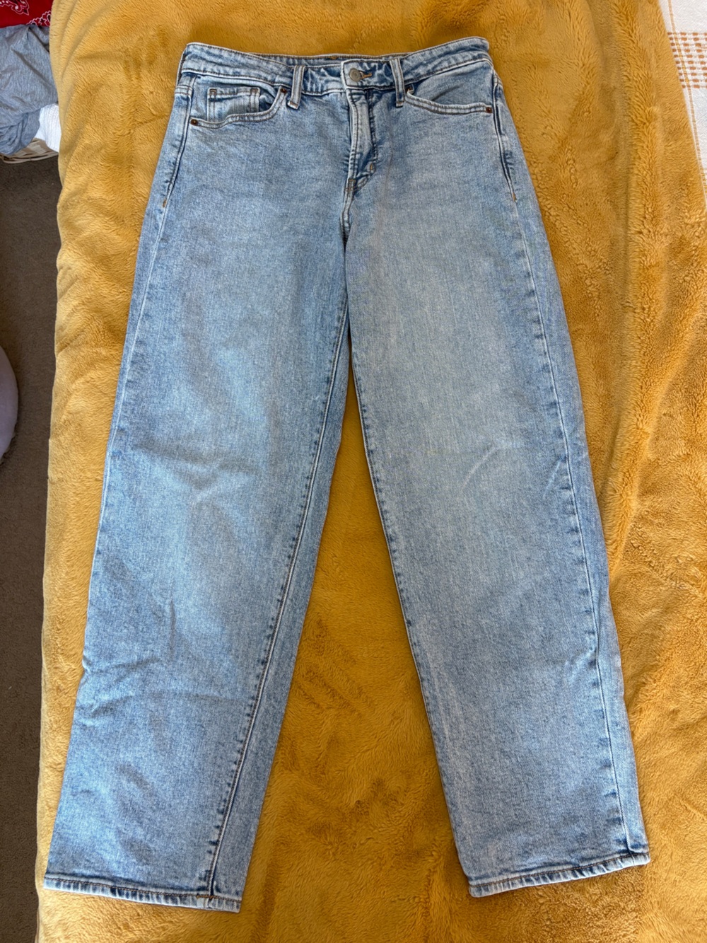 Old Navy Light Wash Straight Leg Jeans